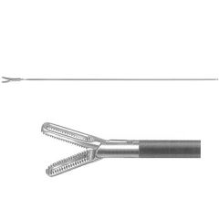 Fenestrated grasping forceps inserts