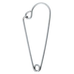 Bunt safety pin