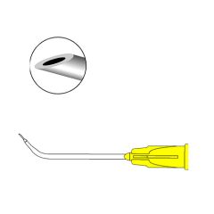 Canule injection sous-rétinienne