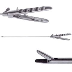 Laparoscopic needle holder