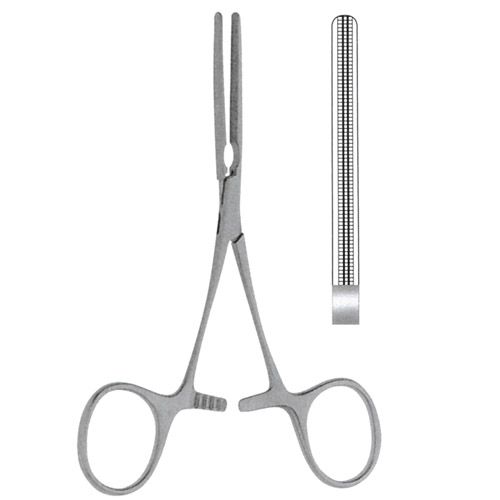 pince a clamper droite noire (forceps, clamp)